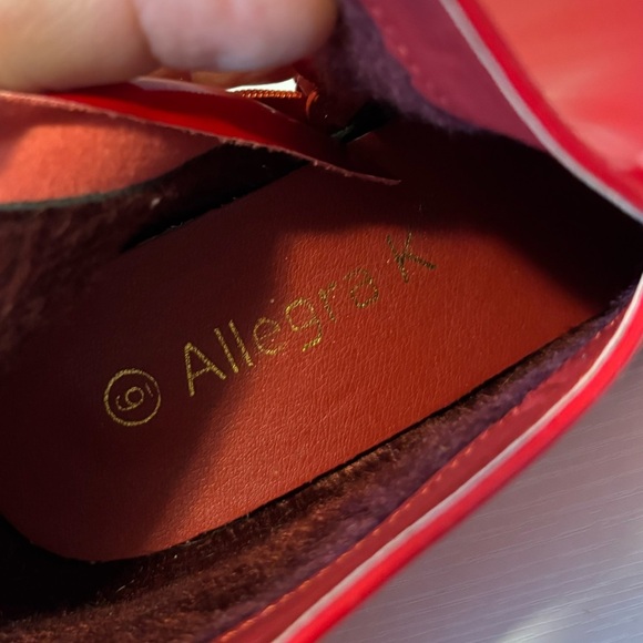 Allegra K Women's Point Toe Stiletto Patent Leather Ankle Boots size 6 - Picture 8 of 8